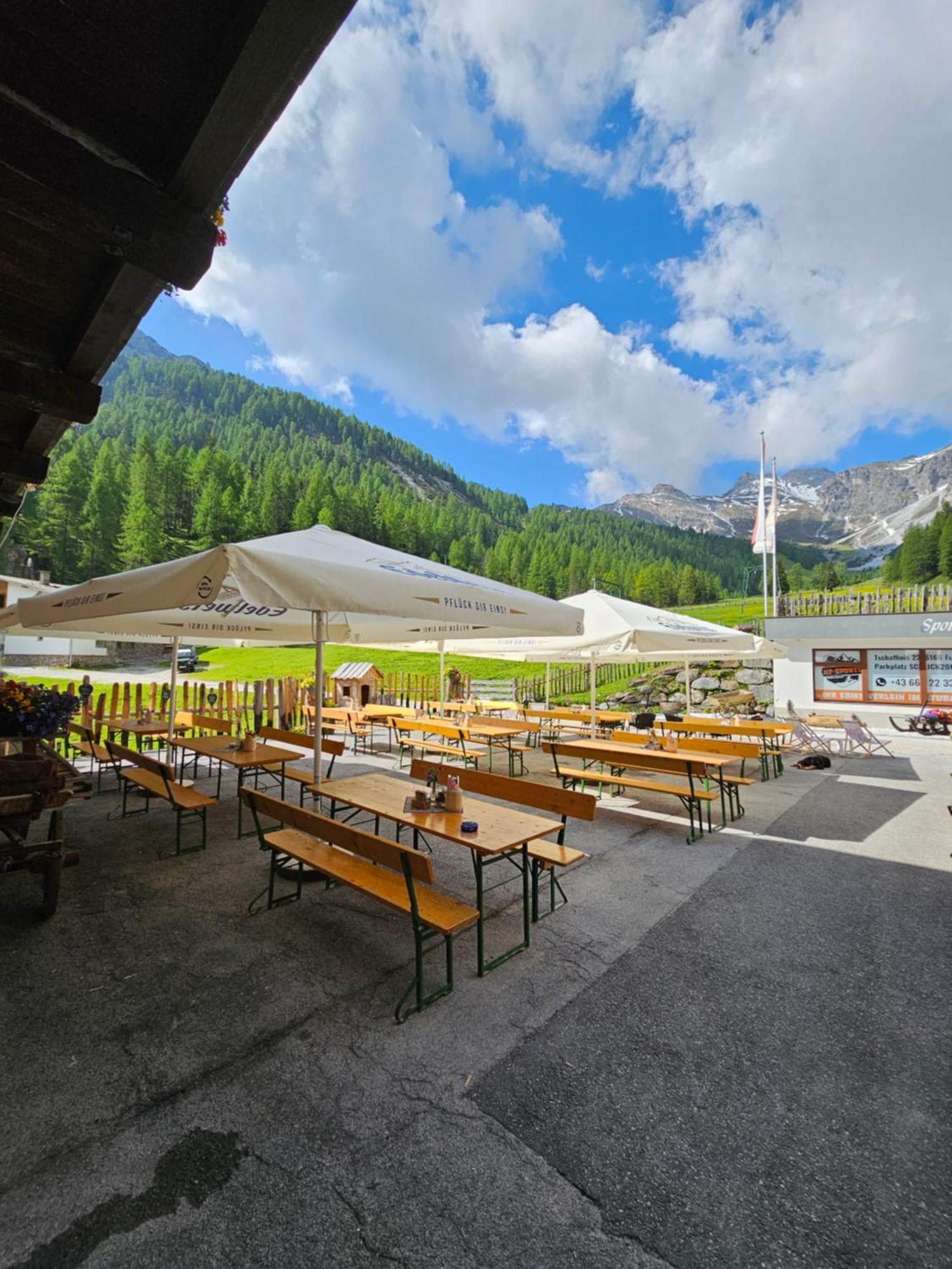 Schlickeralm Hotell Telfes im Stubai Eksteriør bilde